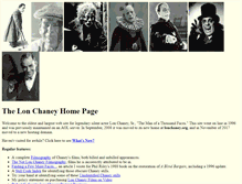 Tablet Screenshot of lonchaney.org